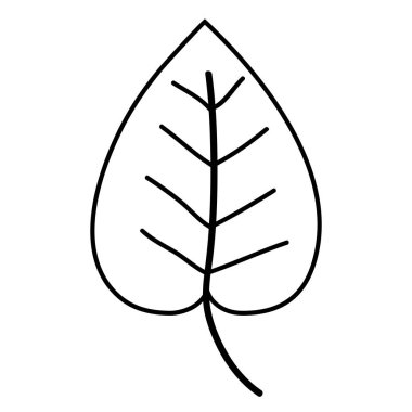 satır tropikal doğal yaprak bitki tasarlamak vektör