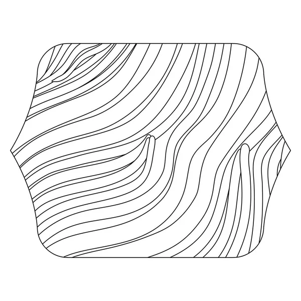 Rectángulo Línea Con Patrón Abstracto Formas Fondo Decoración Vector Ilustración — Vector de stock