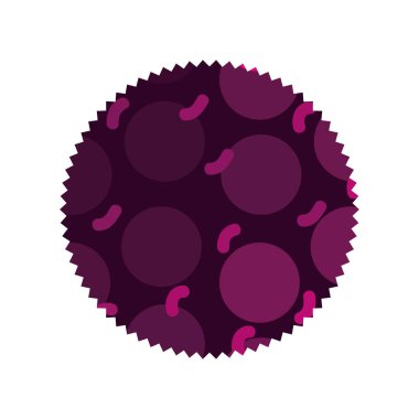 grafik stili geometrik arka plan vektör çizim ile renk çemberi