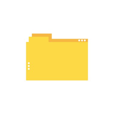 bilgi vektör çizim belgeleri kaydetmek için dosya klasörü