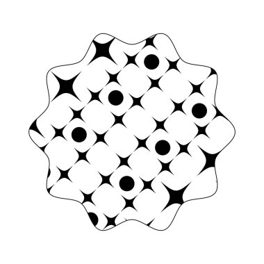 siluet yıldız deseni grafik sorunsuz arka plan doku vektör çizim ile