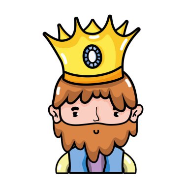 Kral kraliyet İngiltere ve İmparatorluk Tema izole tasarım vektör çizim