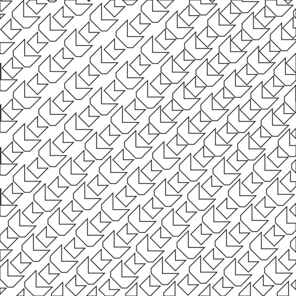 Motif Ligne Formes Sans Couture Illustration Vectorielle Style Fond — Image vectorielle