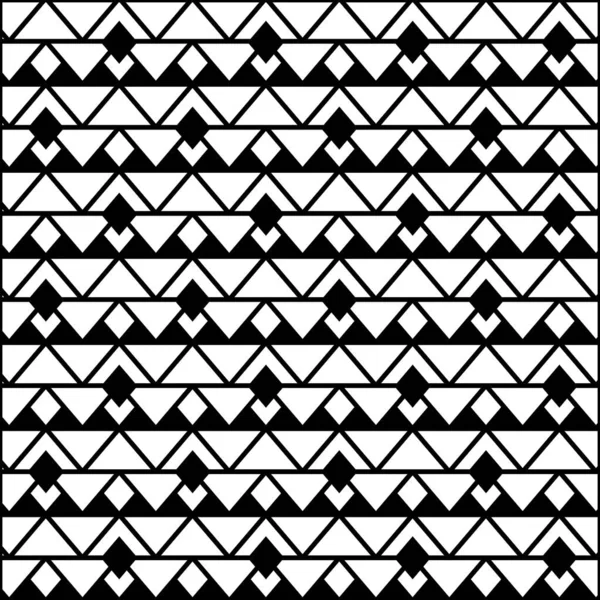 Tło Wzór Tekstury Ozdoba Włókienniczych Tematu Projektowania Czarno Biały Ilustracja — Wektor stockowy