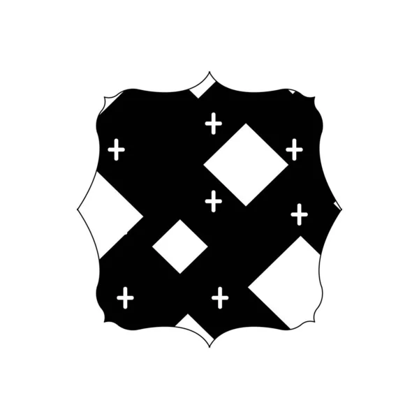 正方形与孟菲斯几何抽象背景向量例证 — 图库矢量图片