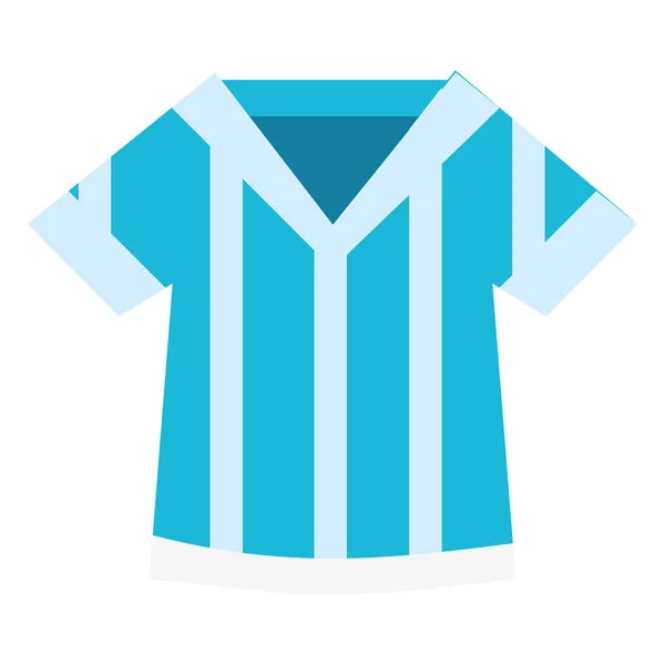 Uniforme Shirt Coloré Pour Jouer Illustration Vectorielle Football Américain — Image vectorielle