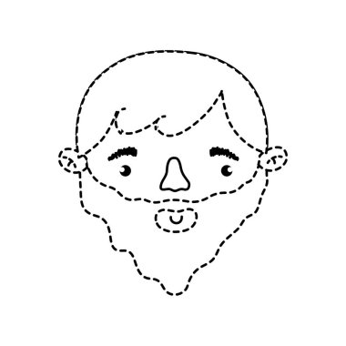 Adam insanların ve insan teması izole tasarım vektör çizim