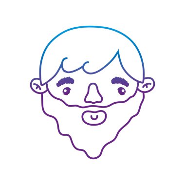 Adam insanların ve insan teması izole tasarım vektör çizim