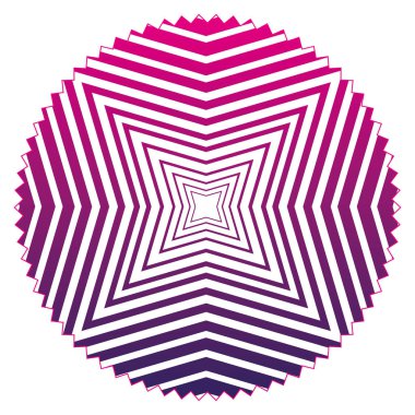 siluet daire ile desen soyut şekiller adam tasarlamak vektör