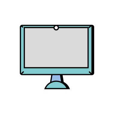 ekran elektronik ekipman teknoloji nesne vektör çizim