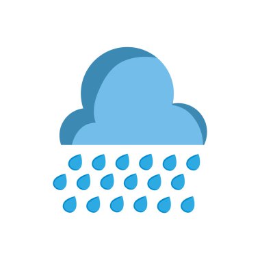 yağmur ve doğal hava gökyüzünde bulut