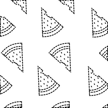 karpuz meyve arka plan tasarlamak vektör şekli delicous noktalı