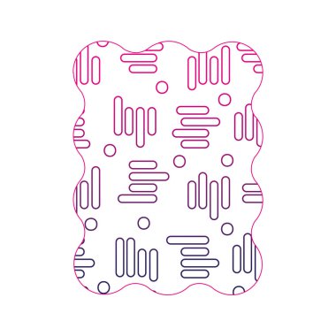 renkli dikdörtgen soyut geometrik tarzı arka plan vektör çizim ile