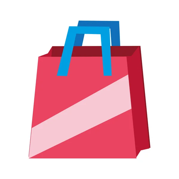 Oggetto Colorato Shopping Bag Illustrazione Vettoriale Negozio Personalizzato — Vettoriale Stock