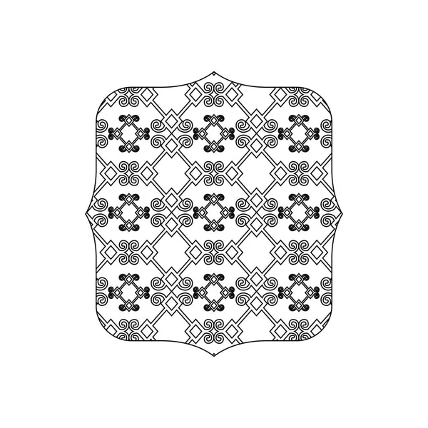 Лінійний Чотирикутник Графічно Безшовною Творчою Текстурою Фону Векторні Ілюстрації — стоковий вектор