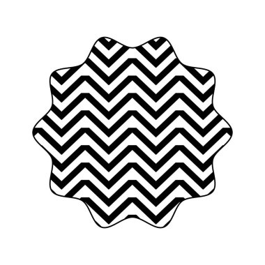 Desen doku dekorasyon ve tekstil tema izole tasarım vektör çizim damga mühür