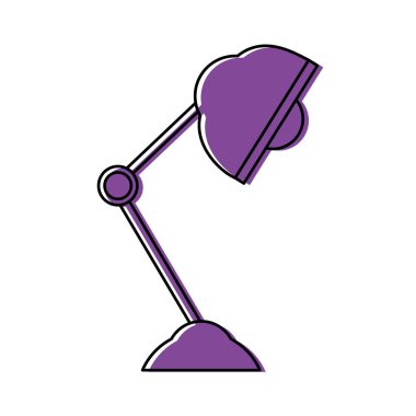 renk office ışık lamba nesne Resepsiyon vektör çizim