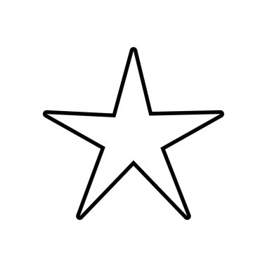 satır güzel parlak yıldız sanat tasarlamak vektör