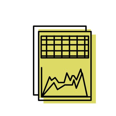 Infographic veri bilgi ve iş tema izole tasarım vektör çizim