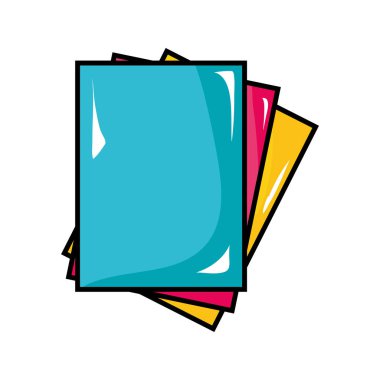 kartonlar okul eğitim tasarlamak vektör nesnesi