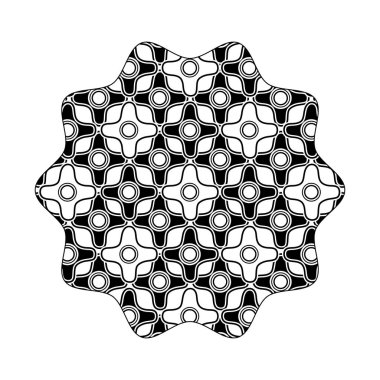 siluet yıldız grafik sorunsuz yaratıcı arka plan dekorasyon vektör çizim ile