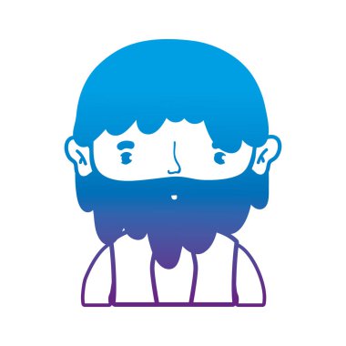 Adam insanların ve insan teması izole tasarım vektör çizim