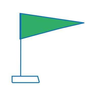 bayrak dekorasyon kutlama stil tasarlamak vektör