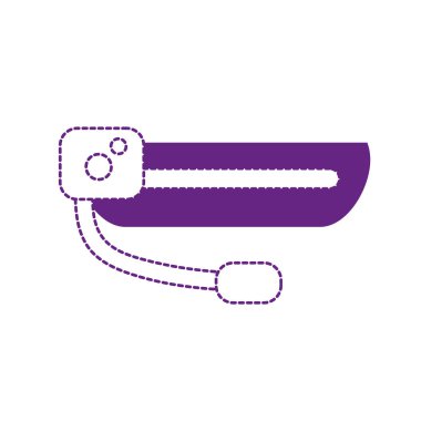 noktalı şekil 3d gözlük teknolojisi nesnesine eğlence vektör çizim