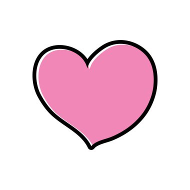 renk güzellik aşk kalbe romantizm tasarlamak vektör