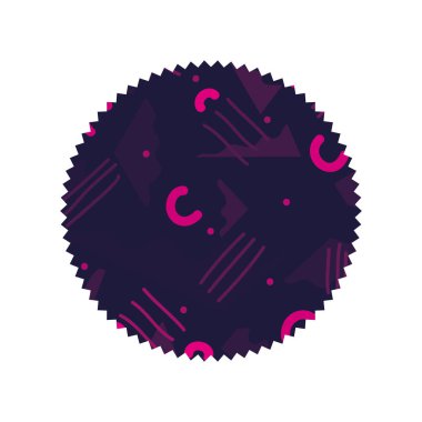 renk çemberi grafik soyut stili arka plan vektör çizim ile