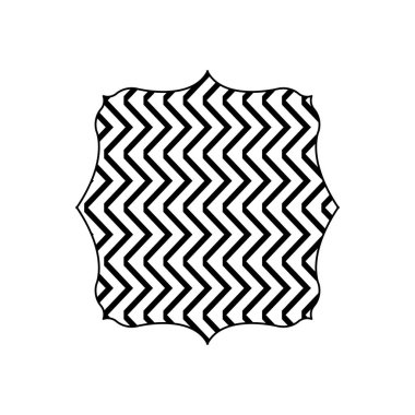 Doku dekorasyon ve tekstil tema izole tasarım vektör çizim tasarlamak çerçeve