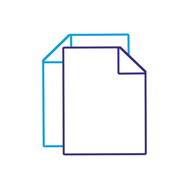 siluet yaprak kağıt iş belge vektör çizim dikkat edilmesi gereken