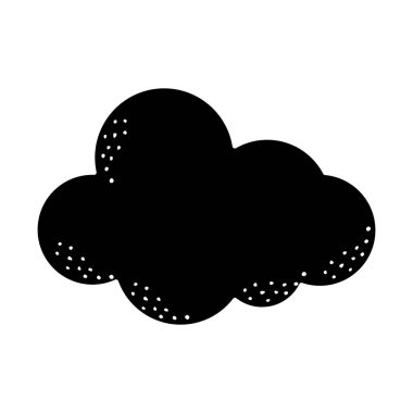 kontur doğal bulut içinde gökyüzü hava tasarlamak vektör için