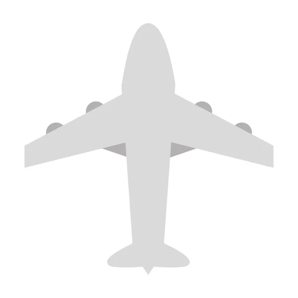 Kolorowy Samolot Podróży Transport Ilustracja Wektora Lotu Niebo — Wektor stockowy