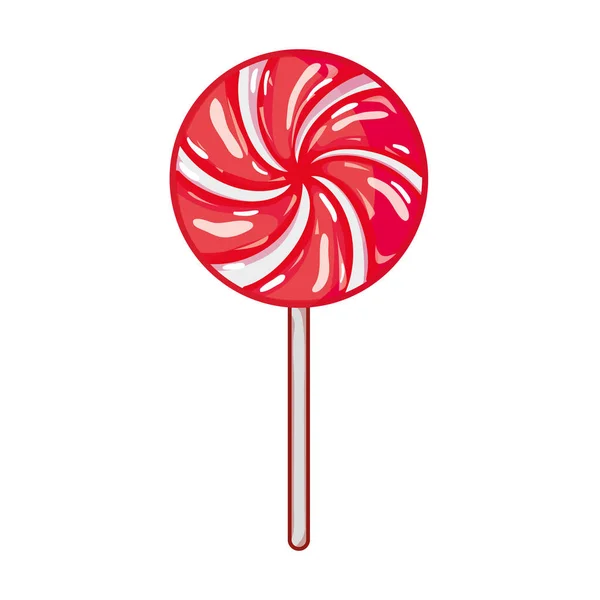 美味的糖果甜焦糖美味向量插图 — 图库矢量图片
