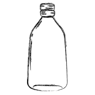 Grunge uzun mason cam korumak stil vektör çizim