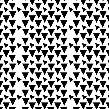 Desen arka plan doku dekorasyon ve tekstil tema siyah ve beyaz tasarım vektör çizim