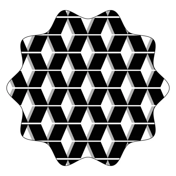 Αστέρι Μοτίβο Απρόσκοπτη Σχήματα Φόντου Στυλ Εικονογράφηση Διάνυσμα — Διανυσματικό Αρχείο
