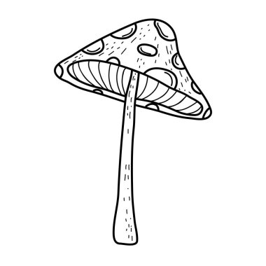 şirin mantar fairytale simgesi