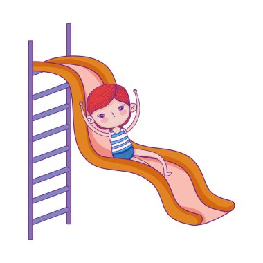 Slayt üzerinde Mayo ile küçük çocuk