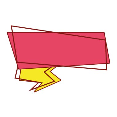 komik konuşma balonu simgesinin