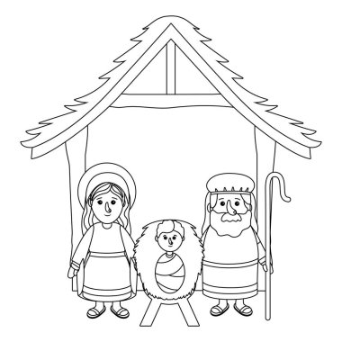 Doğuş sahne çizgi film