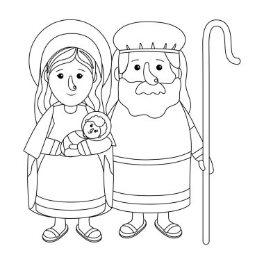 Doğuş sahne çizgi film