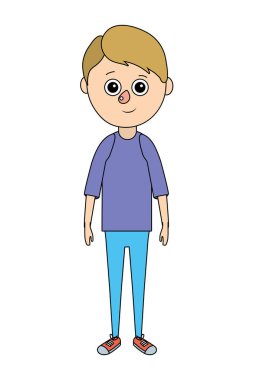 Sevimli çocuk çizgi film