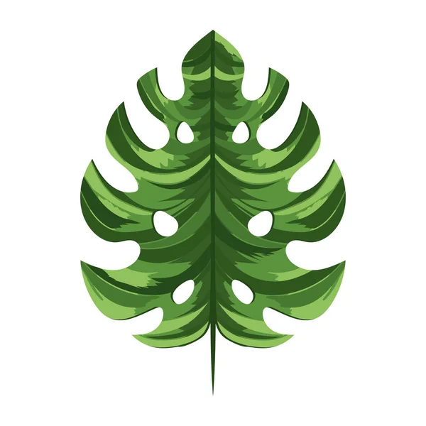 Мультфільм характер листя — стоковий вектор