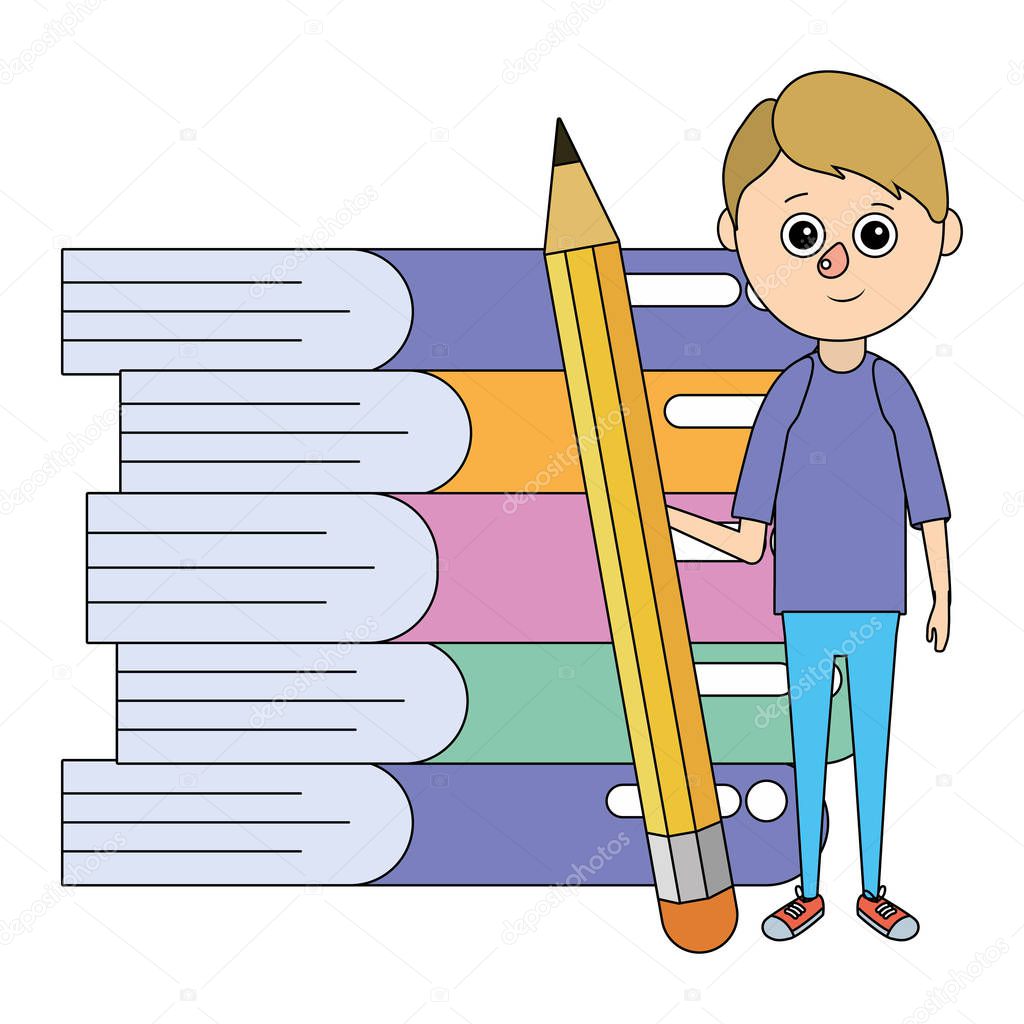 Kids studying Stock Vector Images - Alamy, image size:1024x1024