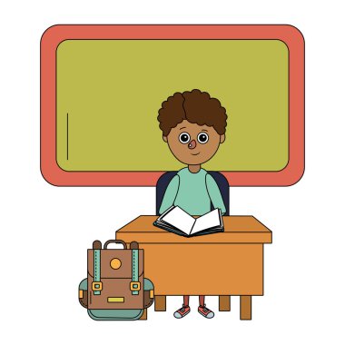 okul çocuk çizgi film