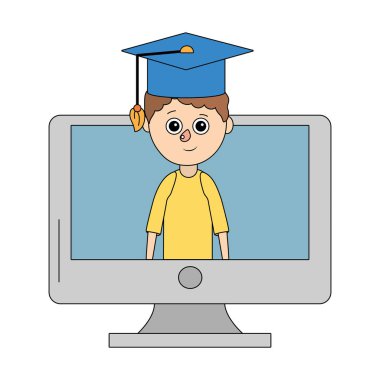 okul çocuk çizgi film