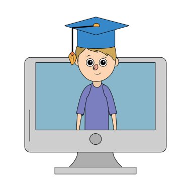 okul çocuk çizgi film