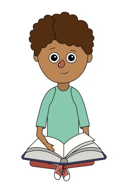 okul öğrenci çocuk çizgi film